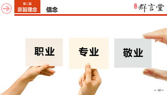 群言堂经济信息咨询公司介绍PPT模板
